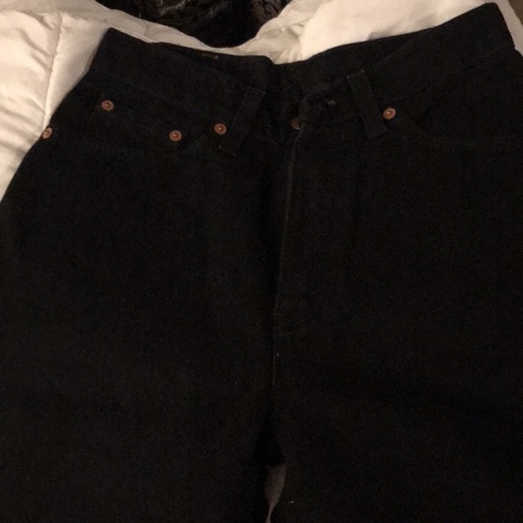 Black Jean’s Levis size M slim fit Tapered Length M, style 512 - Picture 2 of 7